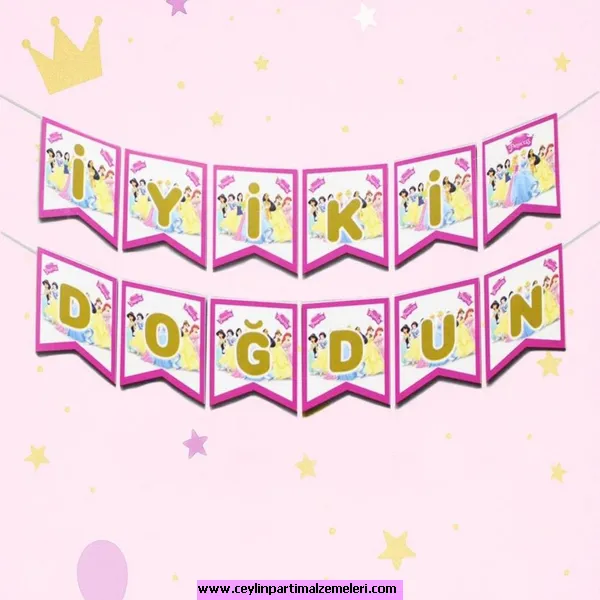 Prenses Temalı Banner